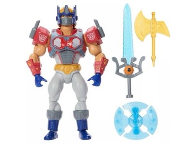 Masters Of The Universe X Transformers Optimus Prime Armor He-Man Action Figure