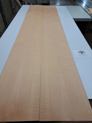 Figürliches verwittertes Bergahornfurnier - 12 BLATT - 2160 mm x 270 mm - 6,99 m²