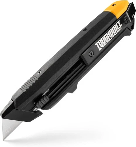 ToughBuilt–Autoloading Utility Knife Built-In Blade Mag, Quick-Change Mechanism