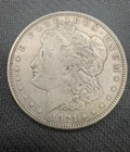 1921 Morgan Silver Dollar S Mint Resumed Production after 17 yrs Circulated