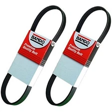 Bando Serpentine Belt Set of 2 Power Steering A/C Alternator for Sienna Camry V6