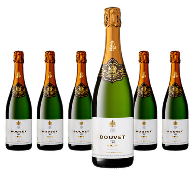 6 x Bouvet 1851 Blanc Brut