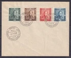 w2542/ Belgium King FDC Cover 1949