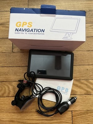 7'' HD Touch Screen Car&Truck GPS Navigation Navigator Map USA CA