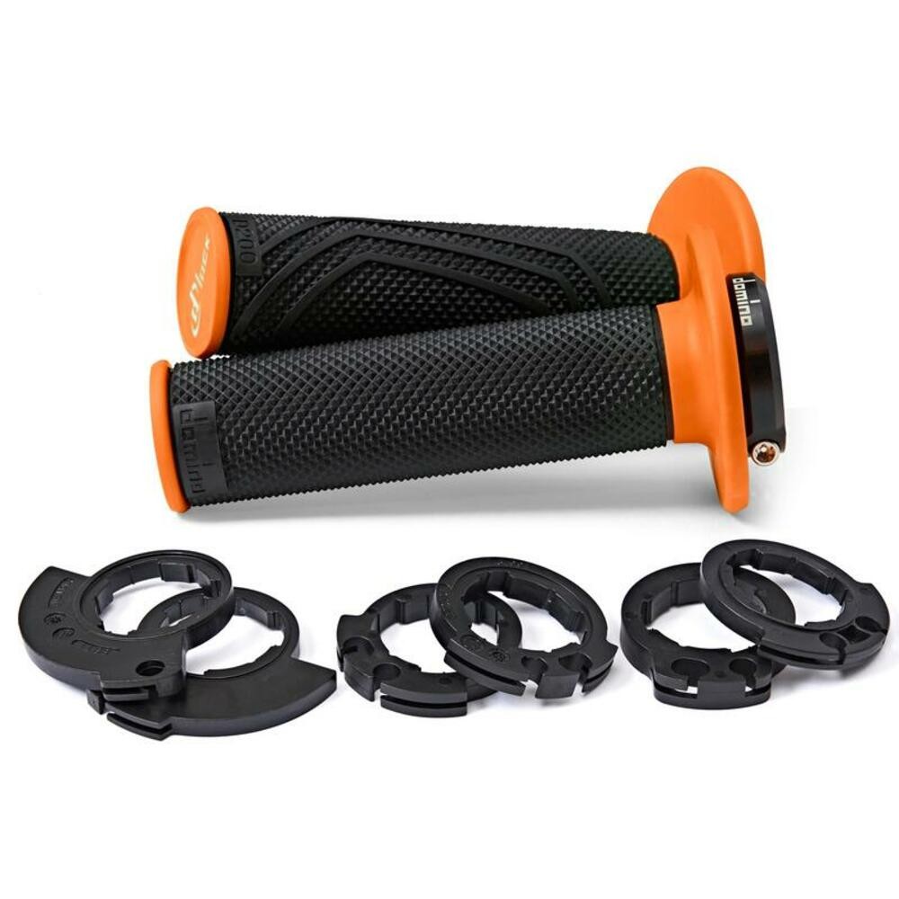 Free Shipping DOMINO D-LOCK 200 Motorcycle Handlebar Grips Parts Accessories