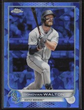 2022 Topps Chrome Update Sapphire Edition #US242 Donovan Walton