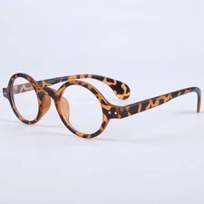 Round PC Eyeglasses Frames Fashion Reading Glasses Retro Full Rim Men Women