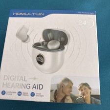 Homultuin Rechargeable Digital Hearing Aids Amplifiers  Opened Not Used