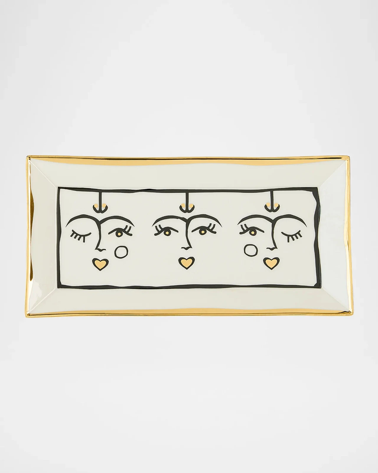 RARE NWT 100% Authentic Jonathan Adler Marseilles Long Tray Luxury Designer Gift