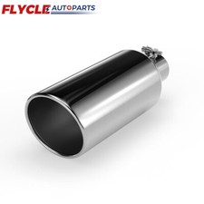 3 Inlet 6outlet 15 Overall Length Stainless Steel Universal Exhaust Tip
