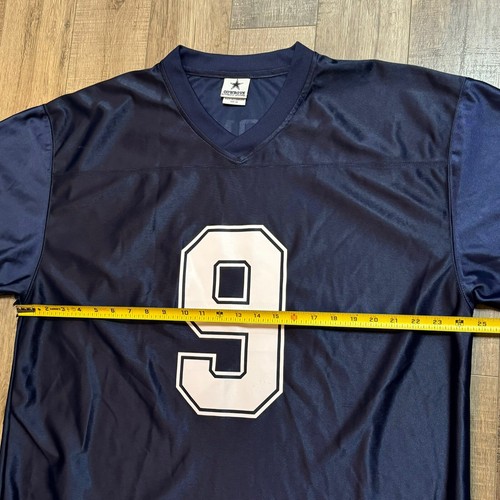 Cowboys Authentic Apparel Blue #9 Tony Romo Football Jersey Size XL - Picture 6 of 8