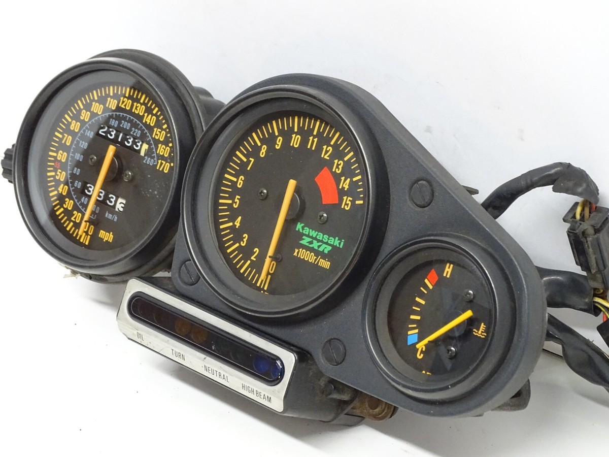 1993 Kawasaki Ninja ZX7R ZX750M Gauge Cluster Speedometer