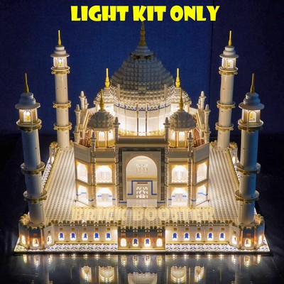 lego taj mahal lights