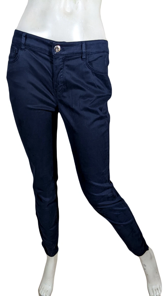 Massimo Dutti Taille 36 Superbe pantalon femme bleu marine