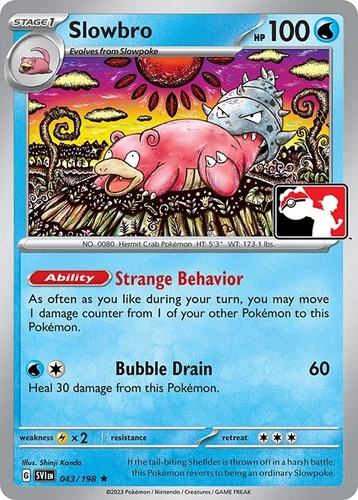Slowbro 043/198 Prize Pack Series Cards