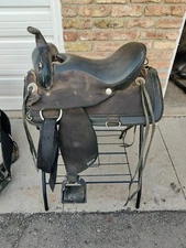 16" Abetta Brushpopper Saddle 20555-6