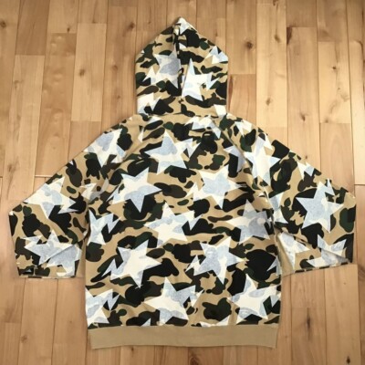 サ*ゥ様 BAPE 1st Camo Jacket xl BAPE 1st camo green shark full zip hoodie A Bathing Ape Size XL | eBay