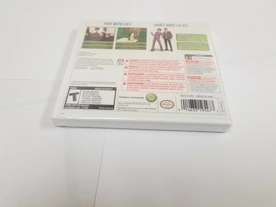 The Sims 3 (Nintendo 3DS, 2011) new sealed - Image 3 of 3