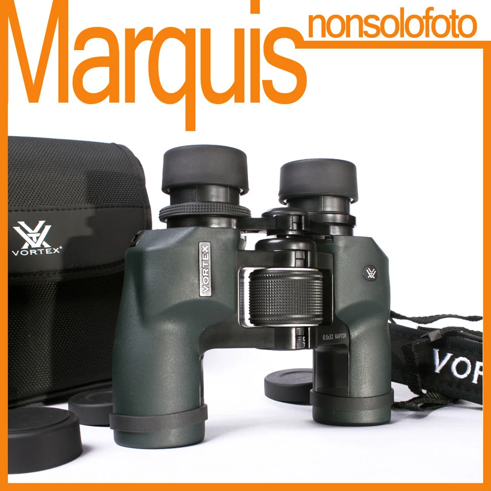 VORTEX BINOCOLO RAPTOR 8,5X32      GARANZIA A VITA - Immagine 2 di 3