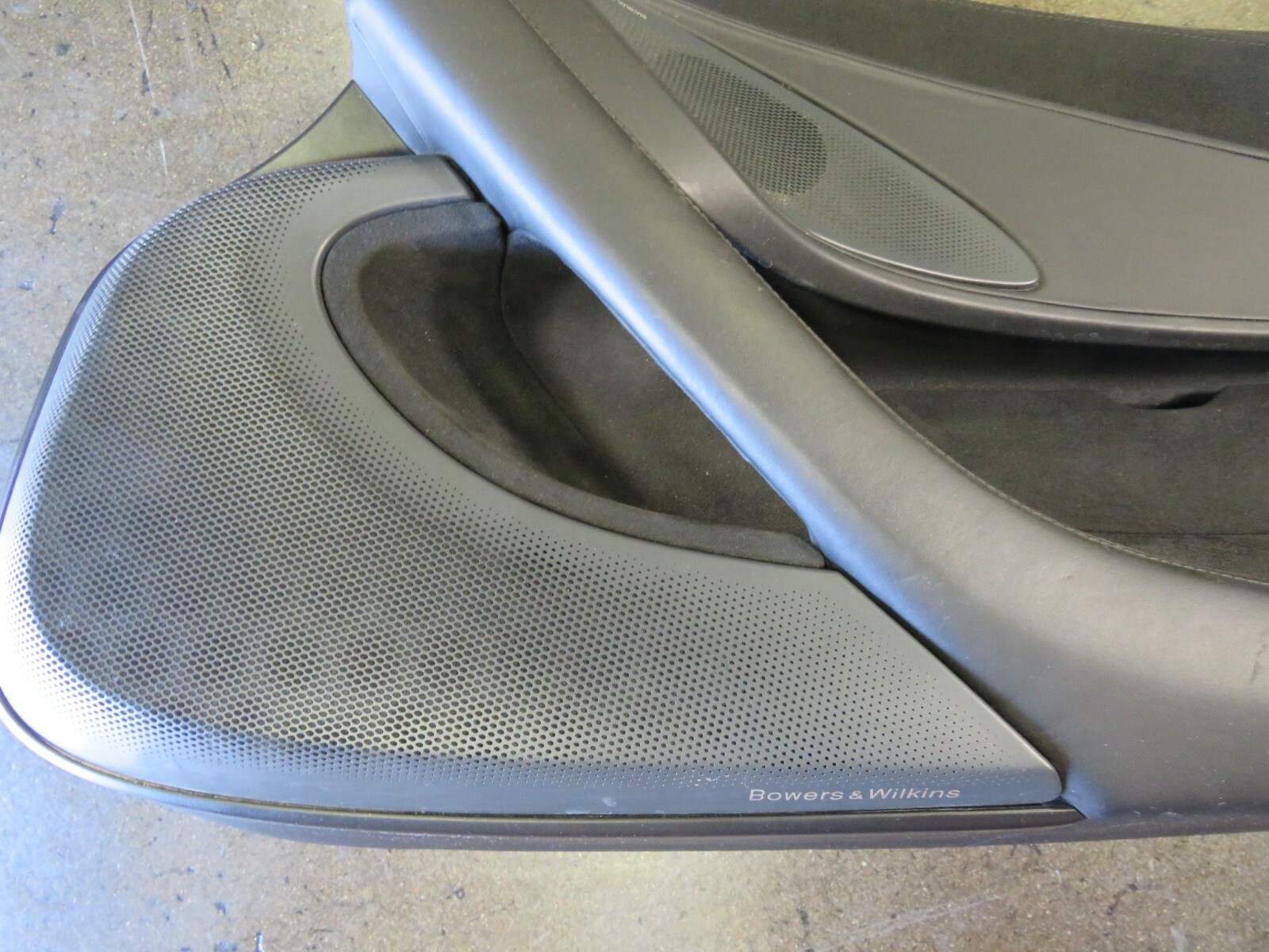 McLaren 570S, RH, Right Door Trim Panel, Black, Used, Dmg, P/N 13N2896CP