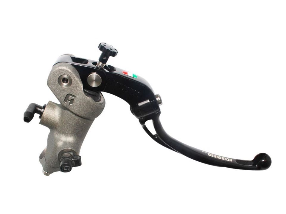 POMPA FRENO RADIALE FORGIATA LEVA SNODATA ACCOSSATO 19 X 18