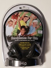 IHip Headphones For Kids Grown Up Performance Built for Kids Age 2+ Brand New