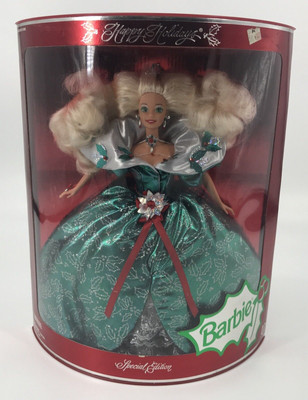 1995 Barbie - Happy Holidays Special Edition Doll Box Sealed