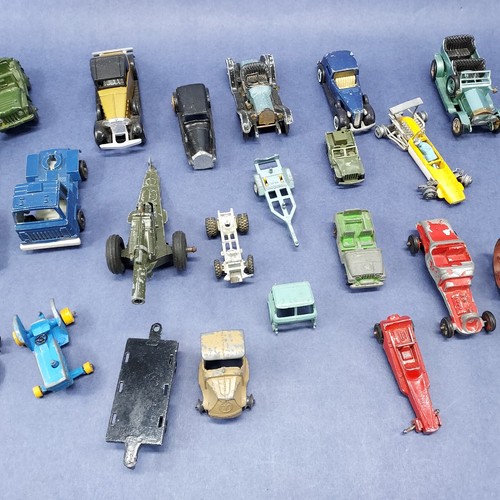 Lotto di 20 pezzi pressofusi vintage danneggiati Corgi Tootsietoy Lesney Junkyard lotto - Foto 3 di 13