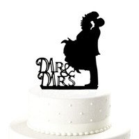 Braut Paar Mr & Mrs Hochzeitstorte Topper Acryl Kuchendeckel Hochzeit