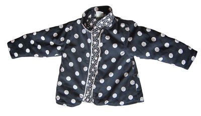 Pumpkin Patch Jungen Winterjacke Größe 3, Dunkelblau Mit Weißen Punkten Neu