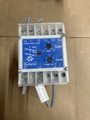 Crompton 252-PSGU Time Delay Relay 480V INPUT-5AMP-250V | eBay