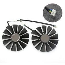 For ASUS DUAL-RX580-8G Graphics Card Cooling fan 95mm 13 fan Blade 4pin
