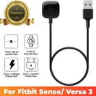 Genuine OEM Fitbit Sense and Versa 3 Charging Cable Fast Charger Black FB174RCC