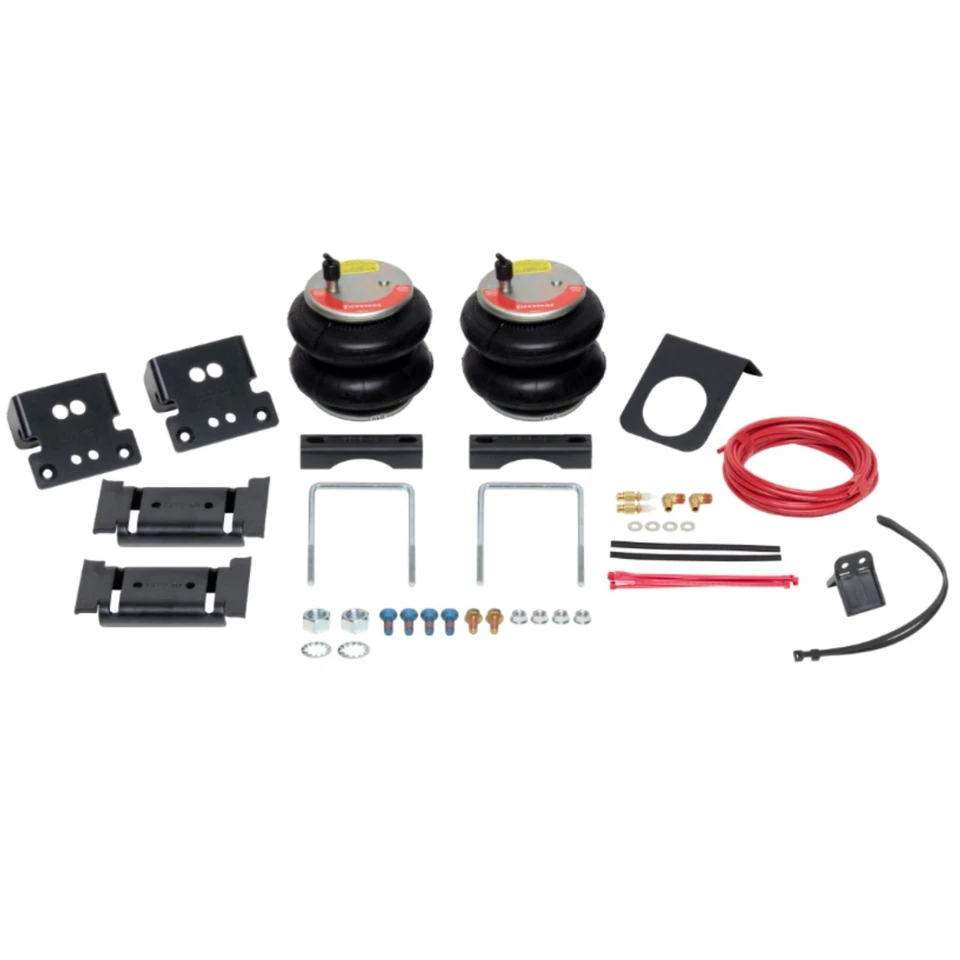 Bolsas de resortes neumáticos Firestone Red Label 7500 libras para Dodge Ram 3500 2013-2025 4x4 Foto 4 de 4