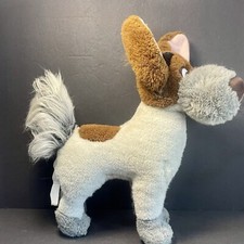 Disneys Dodger Posable Plush Oliver and Company Movie 1988 Sears 14 Inch Dog VTG