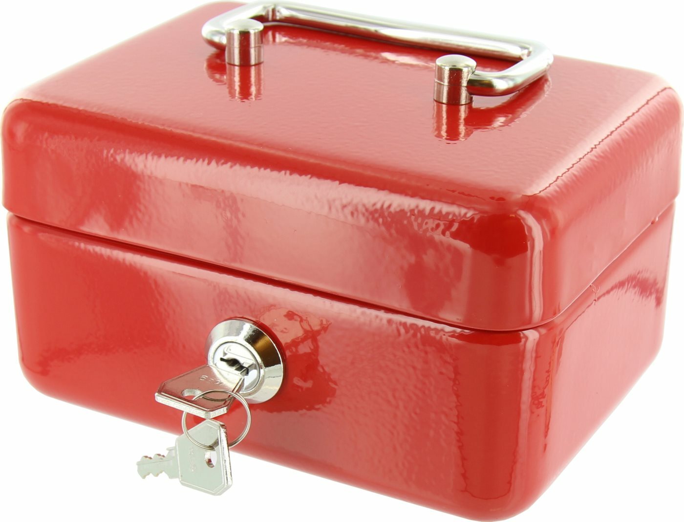 Cassetta Portasoldi Piccola 15x11x8 cm - Sicurezza in Metallo con Chiave