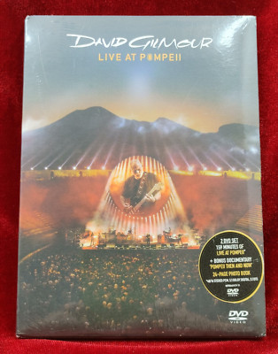 David Gilmour Of Pink Floyd Live At Pompeii DVD 2017 Music Concert 2 Disc Set