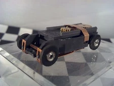 Original  Aurora Solid Rivet Thunder Jet 500 T-Jet HO Scale Slot Car Chassis 