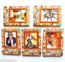 5 Lots 160pcs Collectable Classical Movie Rock Star Ads Poster Vintage Postcards