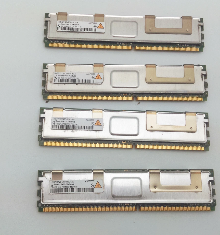 6GB (1GBx6) 2Rx8 PC2-5300F DDR2 240-pin for Dell Precision 490 Server Memory Kit - Image 3 of 4