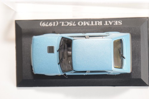 B8 1:43 ALTAYA ATLAS IXO FIAT SEAT RITMO 75 CL 75CL 1979 BLUE MIB - Afbeelding 13 van 14