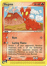 Pokemon EX Dragon  72/97 Slugma Card