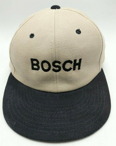 BOSCH hat vintage beige black 