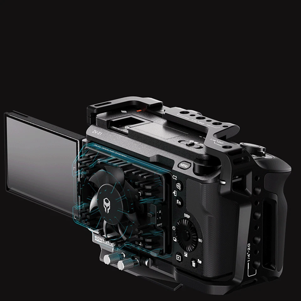 Tilta Camera Cooling System Flexible Adjustment MULTI-SPEED FAN For Sony ZV-E1 - Image 3 of 4