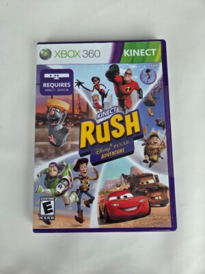 Kinect Rush A Disney Pixar Adventure Xbox 360 Game 2012 Family Kids Disney