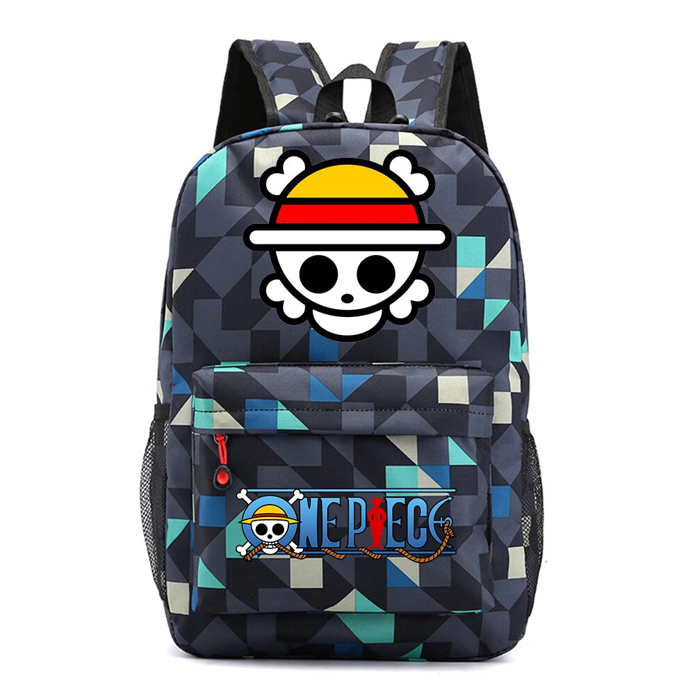 ONE PIECE Luffy Anime Casual Backpack School bag Laptop Knapsack