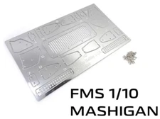Metal Upgrade METAL TRIM For FMS Mashigan JEEP YJ Wrangler