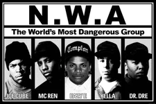 NWA 24X36 POSTER WALL ART HIPHOP LEGENDS COOL ARTISTS RAPPER RECORDS MUSIC HOOD!