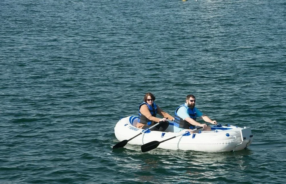 Sea Eagle SE9 Inflable✅ Montaje Motor Barco Sueño de Pescador Paquete Serpiente de Agua ✅ Foto 4 de 4