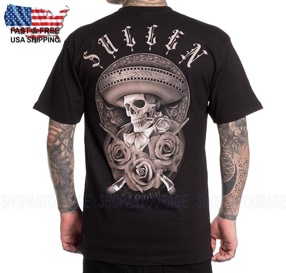 Sullen Art Collective Sicario Standard Fit SCM5608 Short Sleeve 